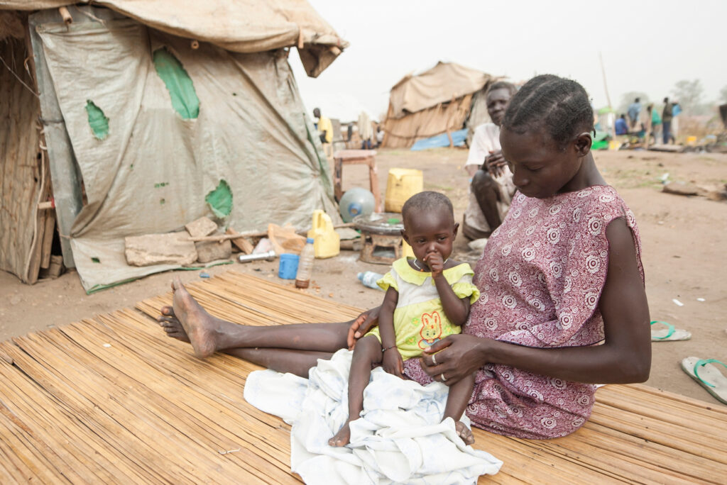 Juba,,South,Sudan,-,February,28,2012:,Unidentified,Woman,With
